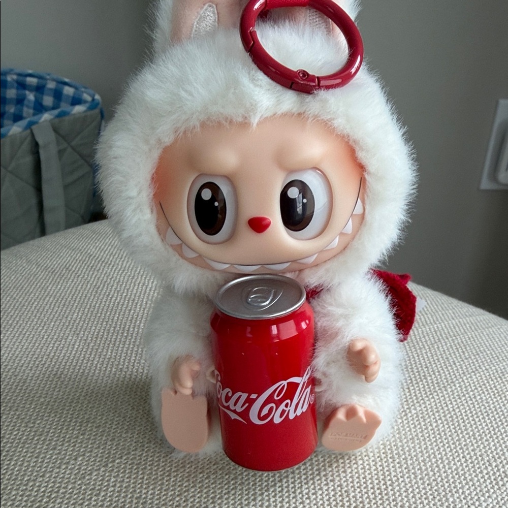 POPMART labubu Coca Cola Keychain Card Holder - Picture 2 of 8